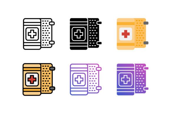 Bandage Icon Graphics for Digital Selling