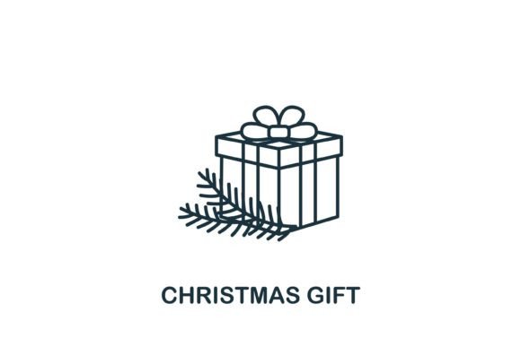 Christmas Gift Icon for Digital Product Creators