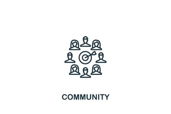 Community Icon: A Versatile Graphic Asset for Modern Branding