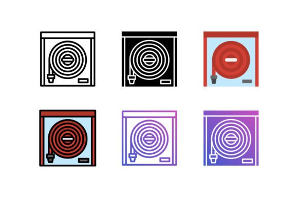 Firehose Icon: A Versatile Graphic Asset for Modern Design