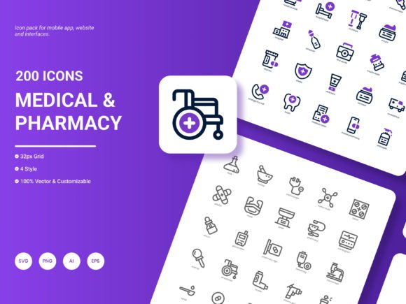 Medical and Pharmacy Icon Pack Review