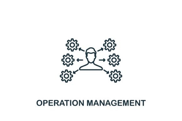 Operation Management Icon for Digital Product Creators